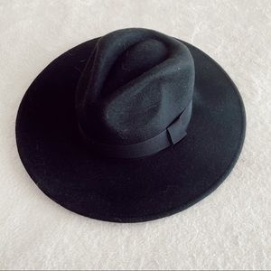 Wide Brim Wool Hat